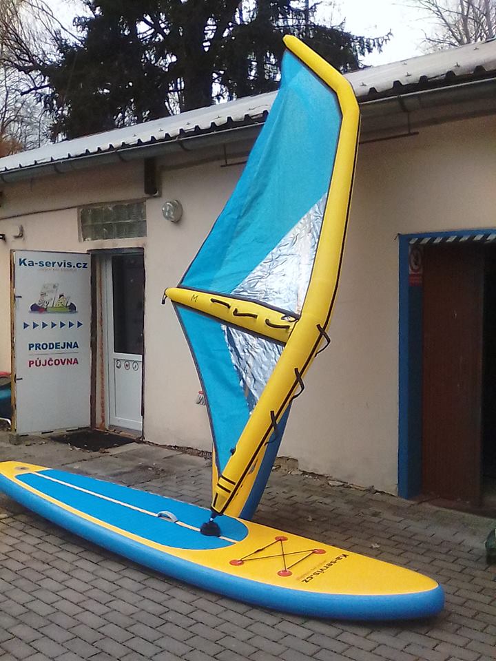 Paddleboard s plachtou (WindSUP) komplet